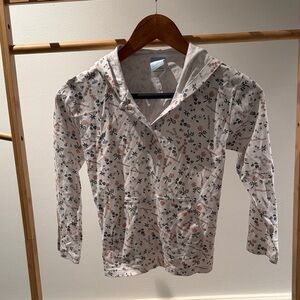 bella bliss Floral Kids Hoodie - Cream